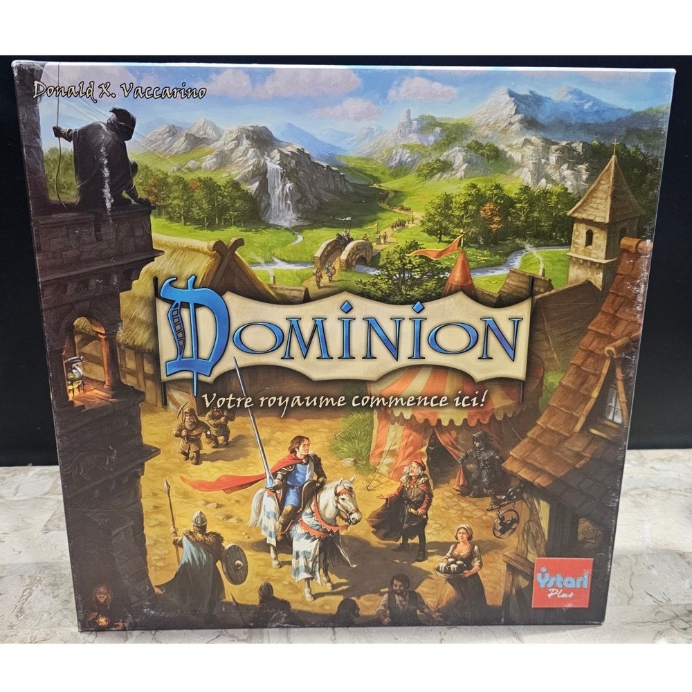 Dominion Base French Edition Strategy Card Game DonaldX Vaccarino Rio‎ Grande